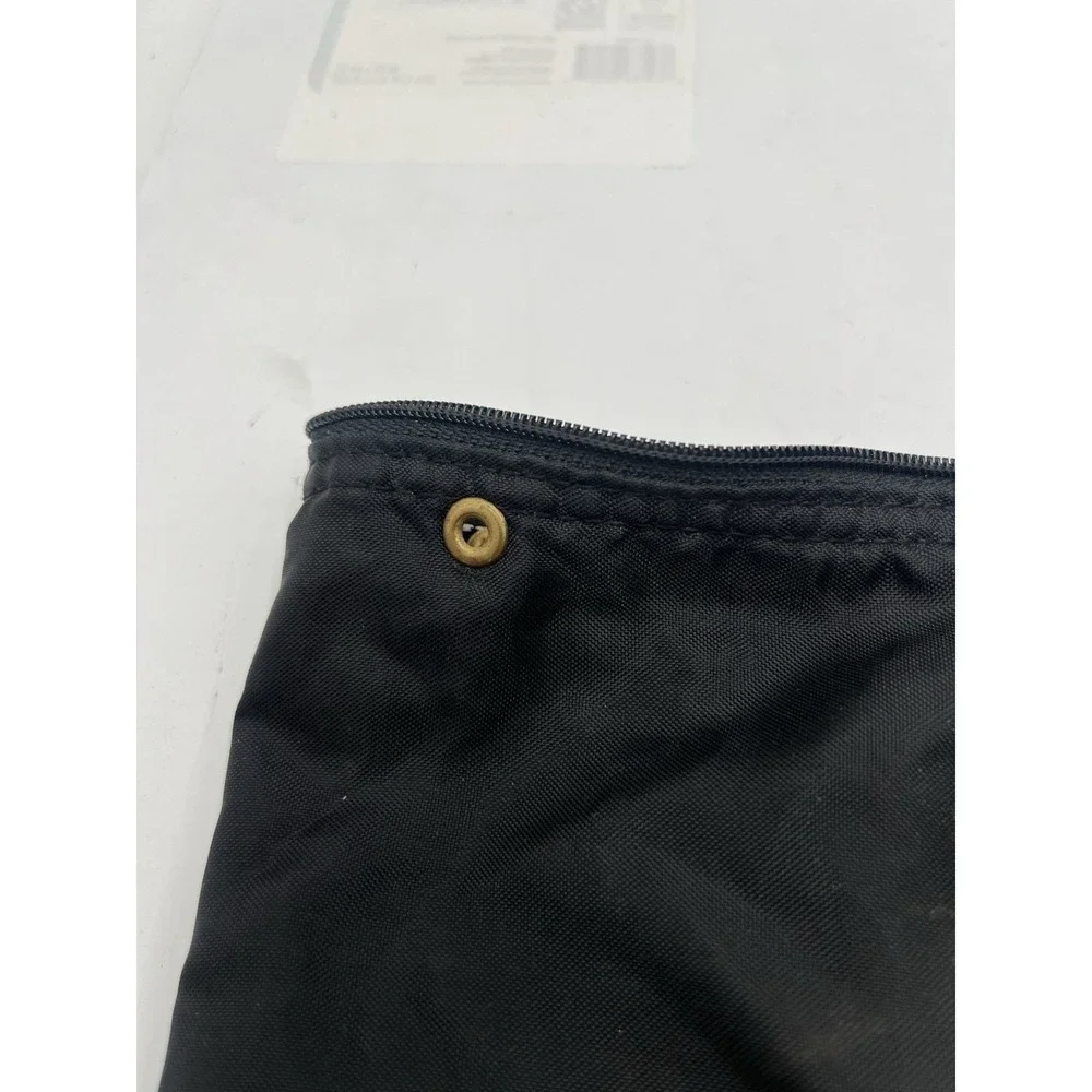 Vintage Regency Vacuum Accessory Storage Bag Black Zippered 16x16